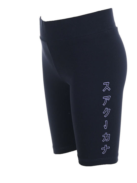 Kids' Set with Leggings Summer 2pcs White-black