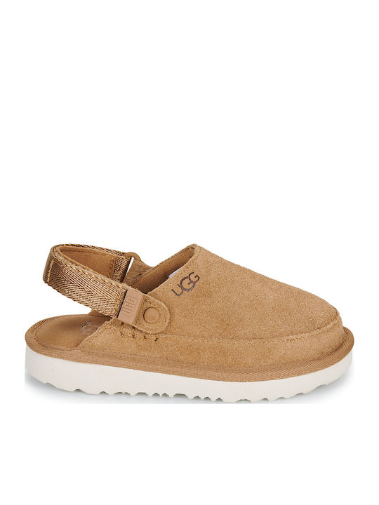 Papuci copii Tabac maro Goldenstar Clog 1159770T-CHE