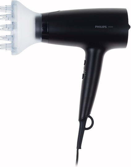 Philips Series 3000 Hair Dryer with Diffuser 2100W Dark Blue