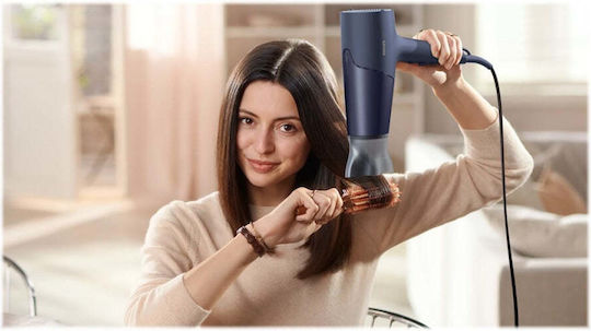 Philips Series 5000 Ionic Haartrockner mit Diffusor 2300W Dark Blue