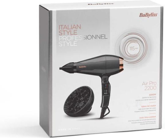 Babyliss Сешоар с Дифузер 2200W