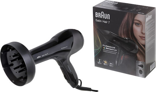Braun Satin Hair 7 Ionic Professionell Haartrockner mit Diffusor 2000W