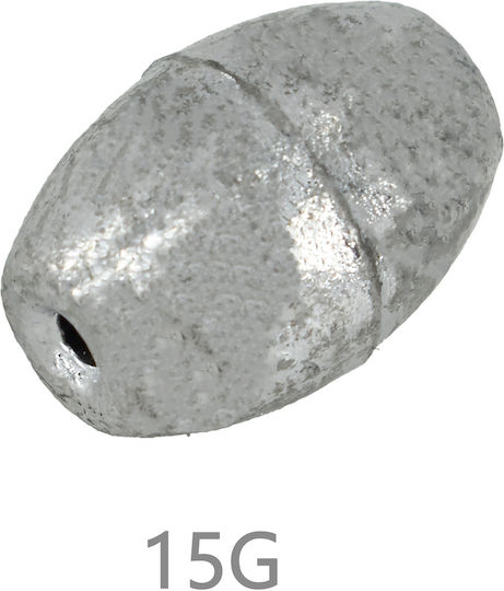 Tpster Fishing Sinkers 15g 4pcs 21268