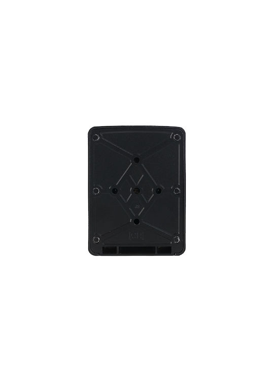 Osio Wall-mounted Combination Key Holder Metallic with Combination Dial 9x4x12cm