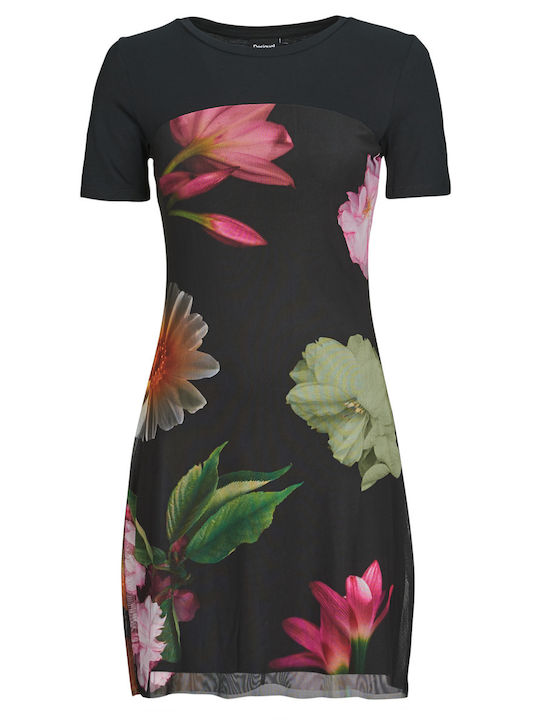 Hamburgo Summer Mini Dress Black