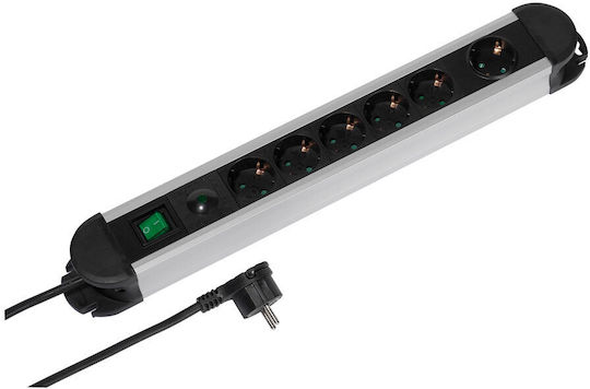 Vivanco 6 Sockets Πολύπριζο 2 M Κλειδι 37660