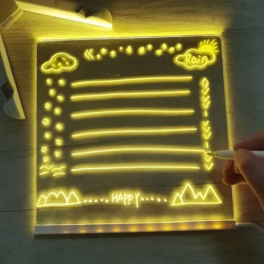 Led Διαδραστικός Πίνακας Ζωγραφικής & Μηνυμάτων Lumoboard