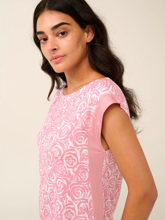 Vamp Winter Damen Pyjama-Set Rosa