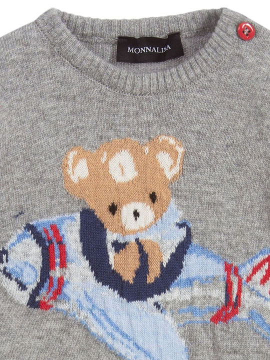 Kids' Sweater Long Sleeve Gray