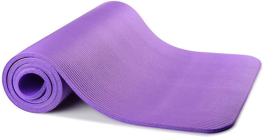 Xmart Στρώμα Γυμναστικής Pilates Μωβ (183x61cm)