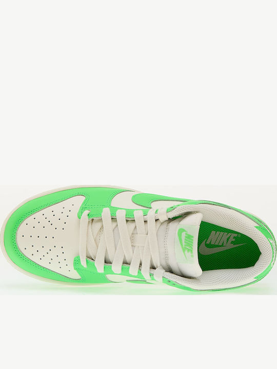 Dunk Low Damen Sneakers Sail / Green Strike