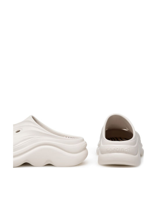 Sprandi Damen Clogs Weiß