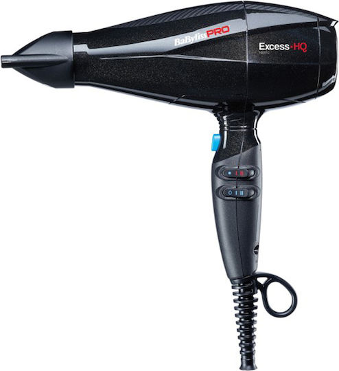 Babyliss Pro Dryers Excess Professionell Haartrockner 2600W Black