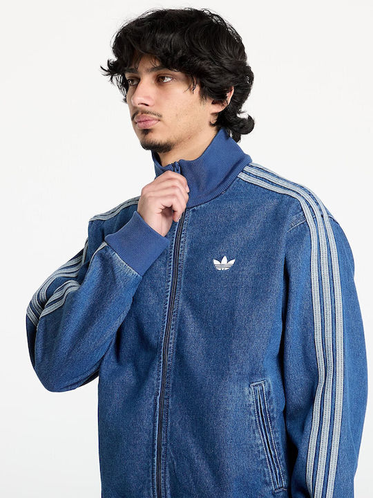 Adidas DENIM FIREBIRD TRACKTOP JC6233 adidas Adicolor Jacket