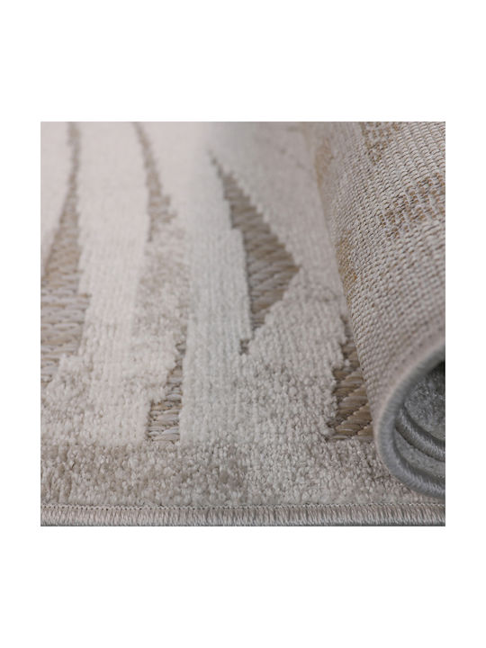 Beauty Home Sahara Art 9972 Modern Wicker Bedroom Rugs Set Beige 9972-ΣΕΤ 3pcs