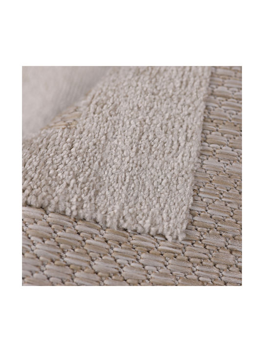 Beauty Home Sahara Art 9971 Modern Wicker Bedroom Rugs Set Beige 9971-ΣΕΤ 3pcs