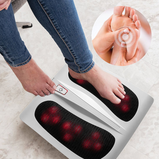 Homedics FM-TS9 Dispozitiv de masaj Shiatsu pentru picioare cu funcție de încălzire Albă