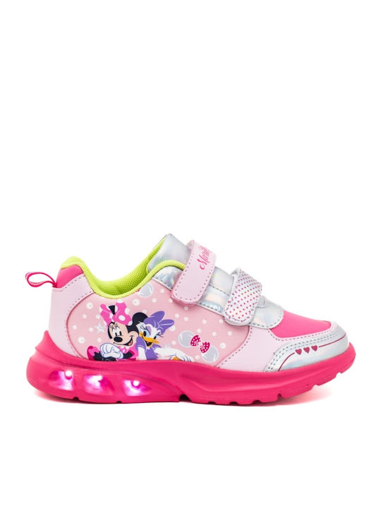Παιδικά Sneakers με Σκρατς Ροζ