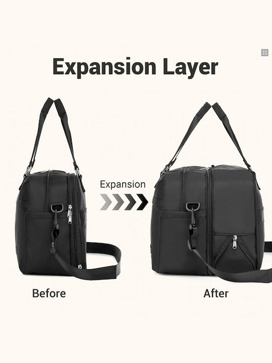 Miss Lulu Tasche für Laptop 15.6" in Schwarz Farbe TVK2430-BK