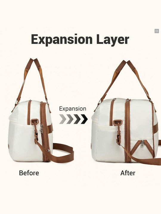 Miss Lulu Tasche für Laptop 15.6" in Beige Farbe TVK2430-BG/BN