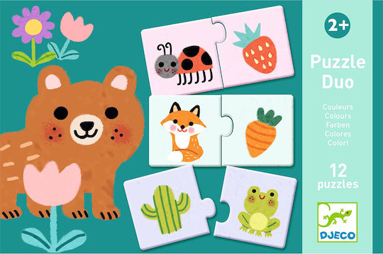 Kids Puzzle for 2+ years+ Years 12pcs Djeco