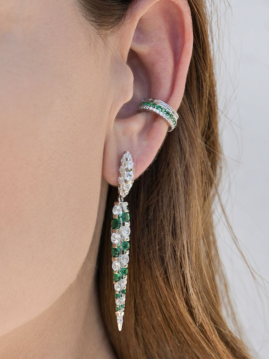 Kritsimis Fake It Green Line Σκουλαρίκι Piercing