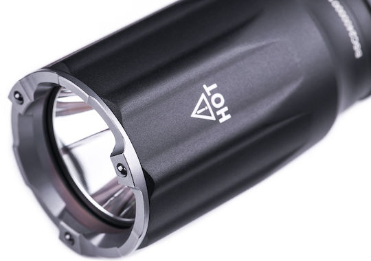 Nextorch Wiederaufladbar Taschenlampe LED IPX8 mit maximaler Helligkeit 3000lm TA30C Max Schwarz