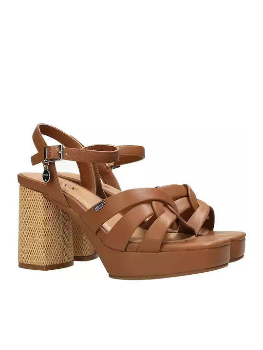 Mexx Sandals Tabac Brown