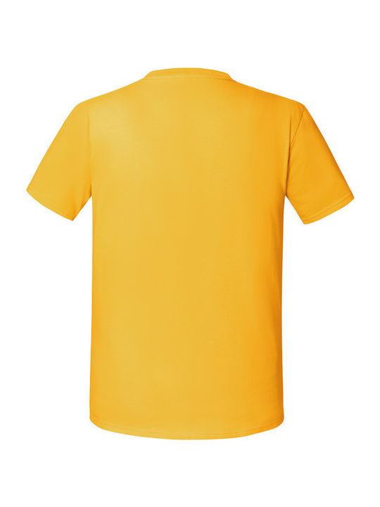 Fruit of the Loom Ανδρικό Διαφημιστικό T-shirt Κοντομάνικο σε Χρώμα