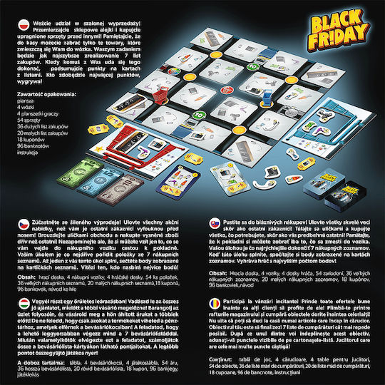 Board Game Black Friday for 4 Players (RO) Trefl