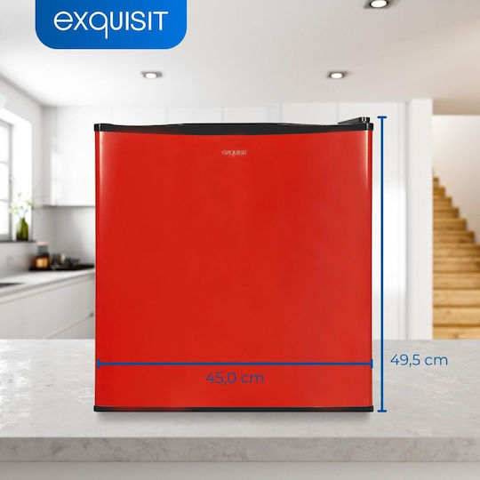 Exquisit Mini Bar 41lt Υ49.5xΠ45xΒ45εκ. Κόκκινο KB05-V-151F
