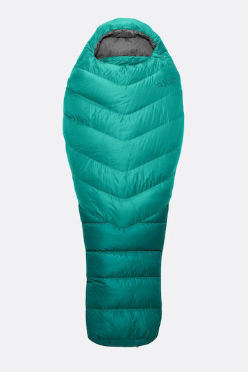Rab Sleeping Bag Μονό Women's Alpine 600 Peacock Green