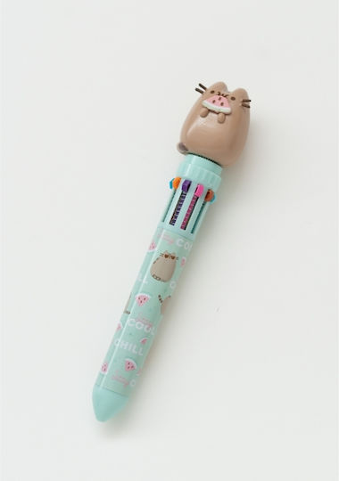 Pusheen Kids Stationery Set with Pen, Pencil Holder and Pencil Case 13pcs