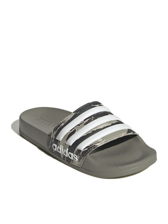 Παιδικές Σαγιονάρες Slides Πράσινες Adilette Shower