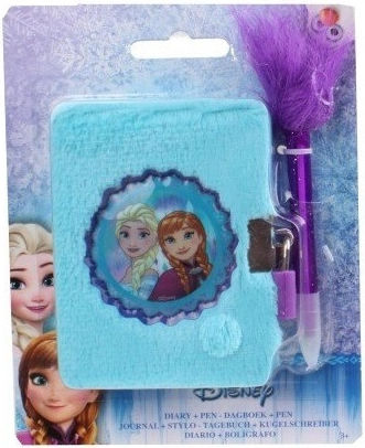 Canenco Kids Stationery Set with Notepad and Pen Plush Diary with Pen