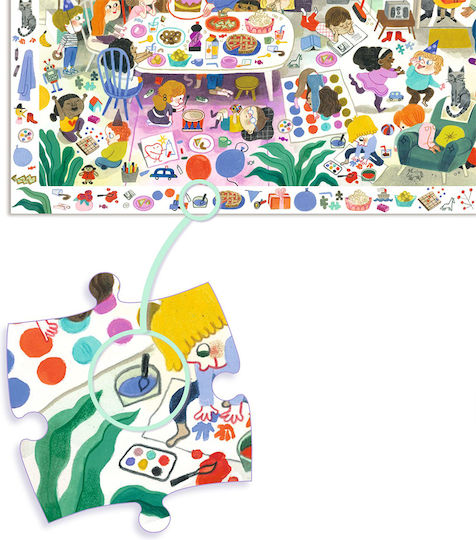 Kinderpuzzle für 4+ Jahre+ Jahre 54pcs Djeco