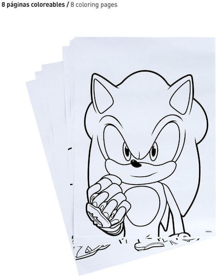 Σετ Χαρτικών Sonic 24 Τεμάχια