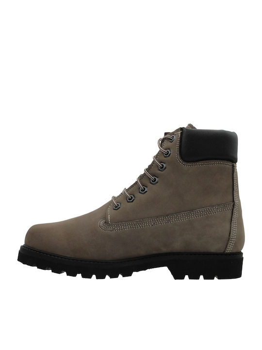 Leder Gray Herrenstiefel