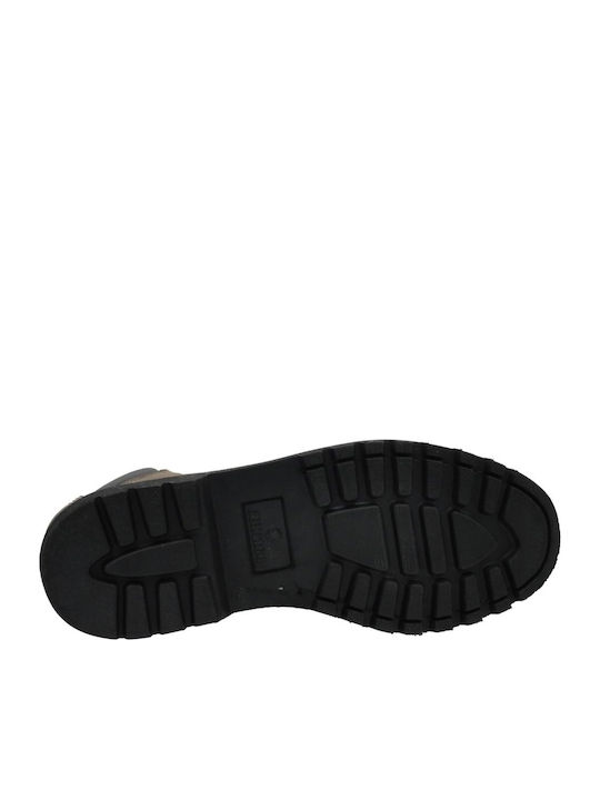 Leder Gray Herrenstiefel