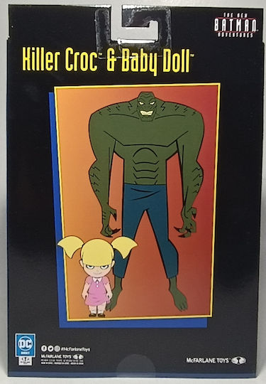 Action Figure Dc Direct The New Batman Adventure Killer Croc And Baby Doll Batman The New Batman Adventure Killer Croc and Baby Doll 15.24cm.