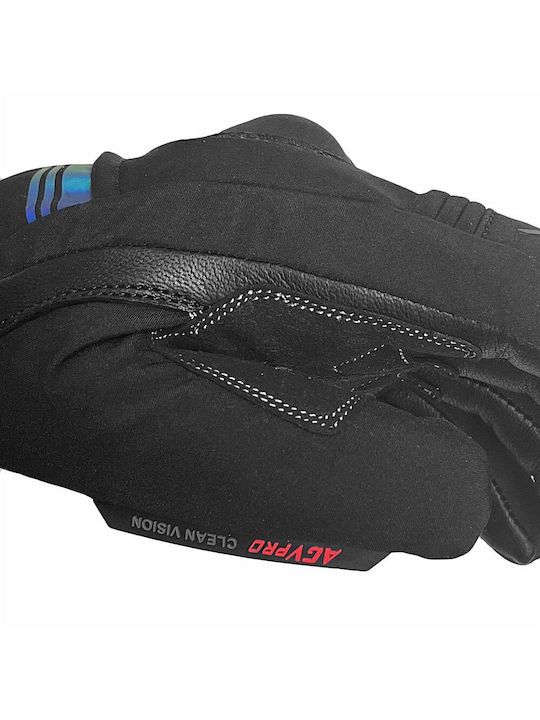 AGVpro Winter Men's Motorcycle Gloves Waterproof Black