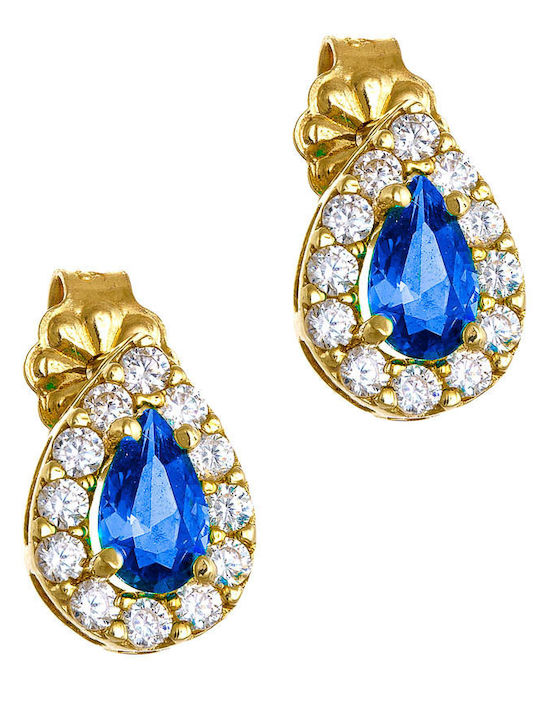 Ioannis Kosmima Set with Earrings & Ring from Gold 14K with Stones