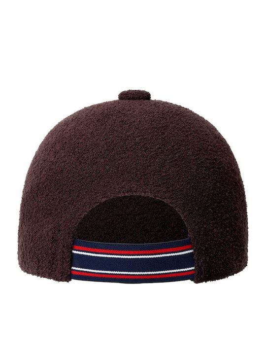 Шапка Kangol Bermuda Elastic Spacecap в цвят Deep Plum-k3498