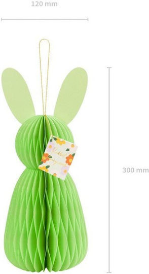 Χάρτινος Διακοσμητικός Λαγός Λαχανί 30x12cm Πν2776 Nv-590455501-laxani