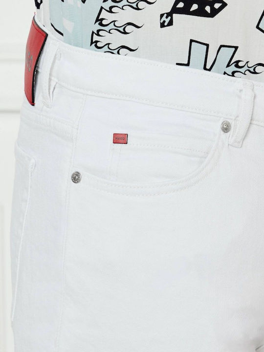 Bermudă de Bărbați Denim White