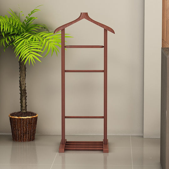Beta Entry Furniture with Hanger Walnut 48x35x120cm Beta Entry Furniture with Hanger Walnut 48x35x120cm