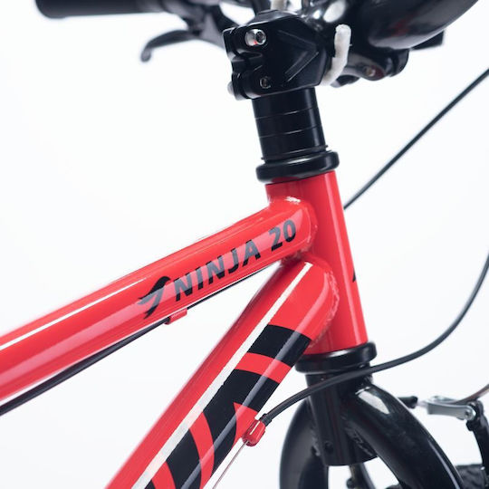 Martes Ninja 20" Kids Mountain Bike Red