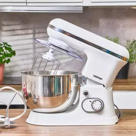 Zelmer Stand Mixer 1200W with Stainless Mixing Bowl 5lt