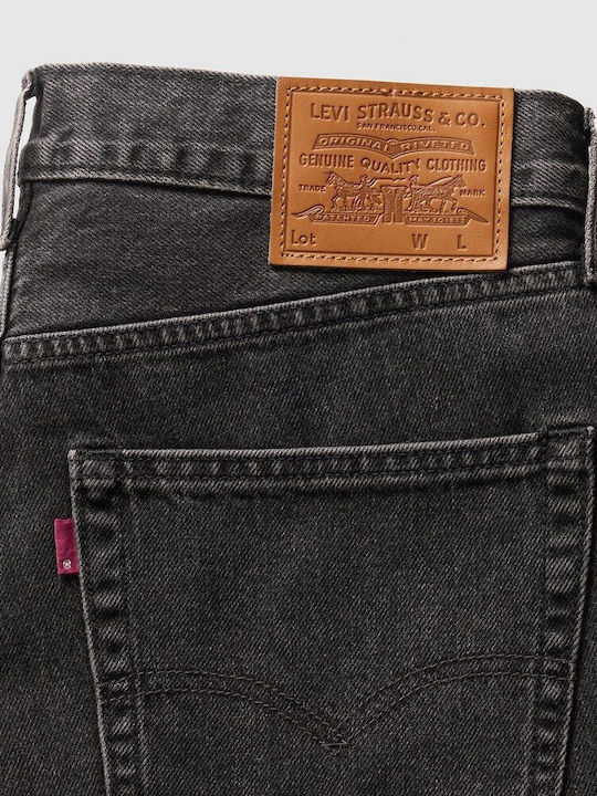578 Ανδρικό Παντελόνι Τζιν με Loose Baggy Εφαρμογή Black