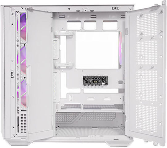 Antec C7 ARGB Gaming Midi Tower Κουτί Υπολογιστή με Πλαϊνό Παράθυρο Λευκό